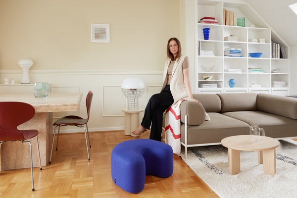 At home of Mia Mortensen — a homage to bold designs