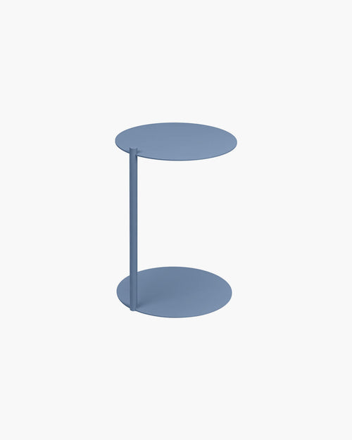 Ande Side Table – light blue - round table for living room - noo.ma