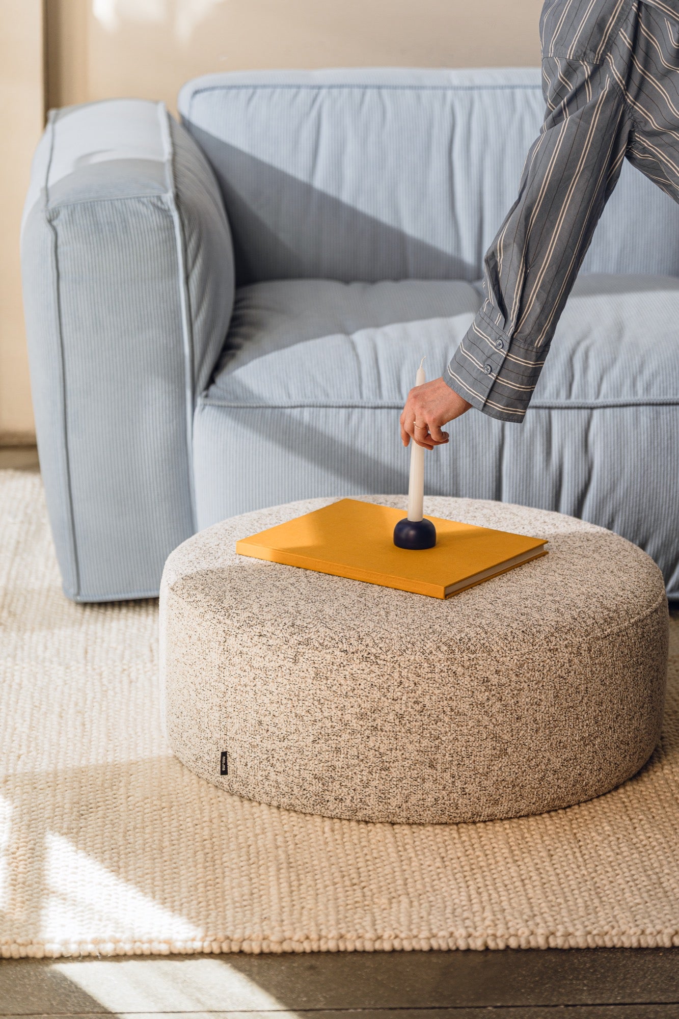 Folk Pouf - low