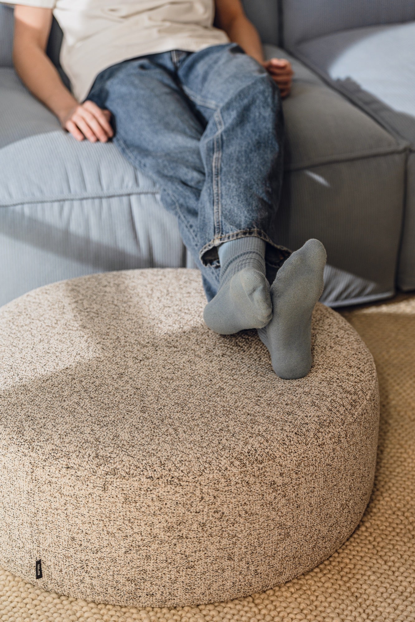 Folk Pouf - tall